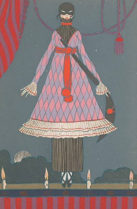 Travesti by Georges Lepape - Canvas Print