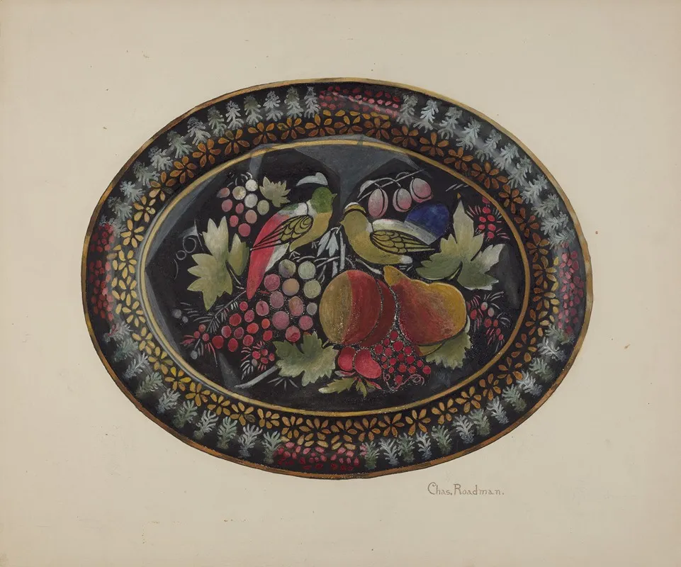 Tray 3 by Charles Roadman - Canvas Print
