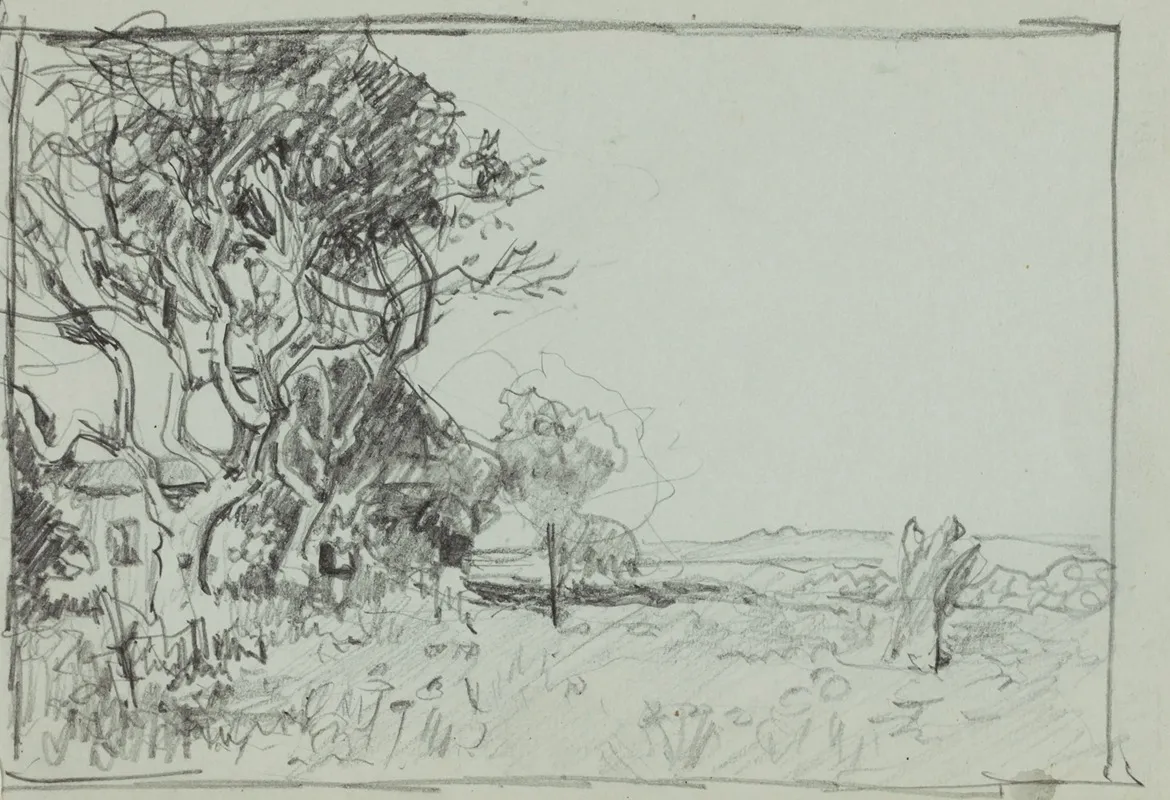Tree With House