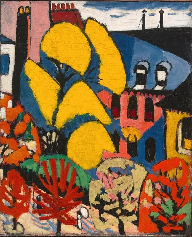 Trees by Henry Lyman Saÿen - Canvas Print