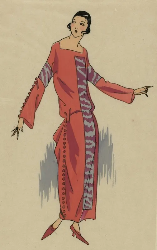 Tres Parisien 1923 No 1 Creation Lucien Lelong