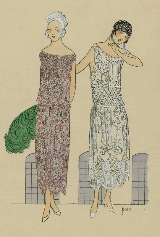 Tres Parisien 1923 No 1 Creations La Tunique Radiah