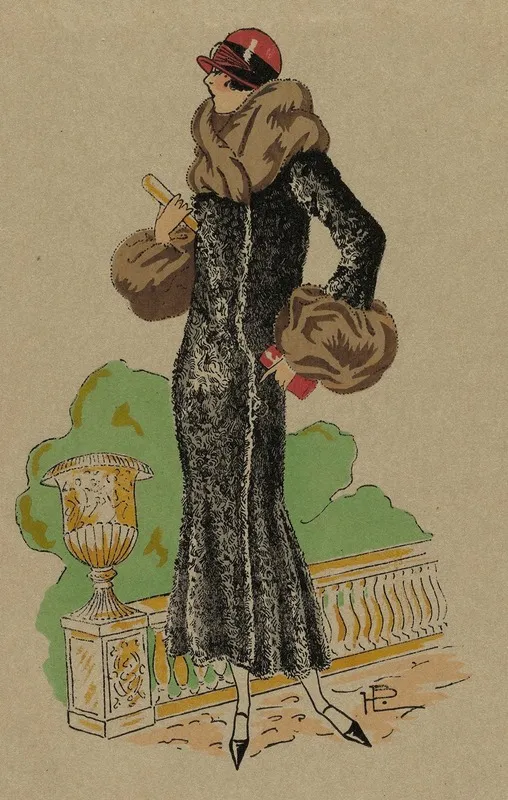 Tres Parisien 1924 No 7 Creation De La Maison Revillon Ci