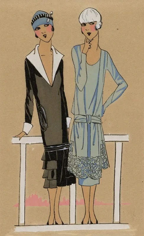 Tres Parisien 1925 No 5 Creations Cheruit Mme Wormser