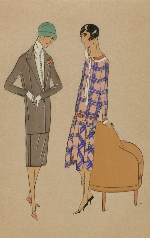 Tres Parisien 1925 No 6 Pl 14 Creations Jean Patou Limprevu