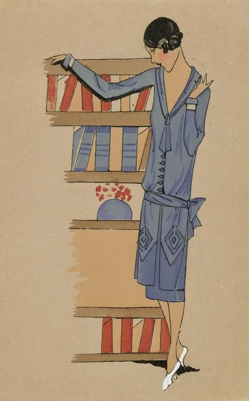 Tres Parisien 1925 No 6 Pl 5 Creation Lucien Lelong Chez Soi
