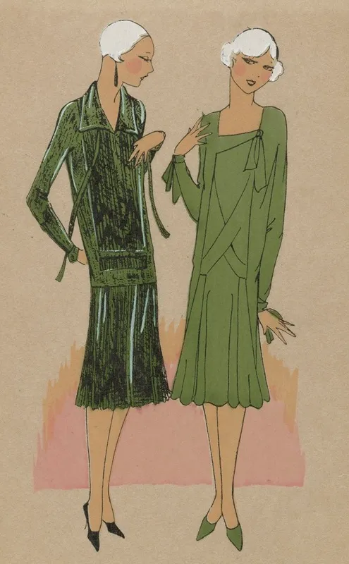 Tres Parisien 1926 No 1 Pl 17 Creations Jean Patou Mousse
