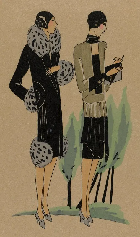 Tres Parisien 1927 No 11 1 Creations Doucet