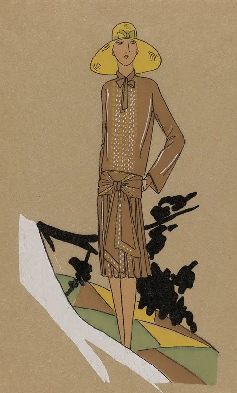 Tres Parisien 1927 No 6 5 Creation J Suzanne Talbot