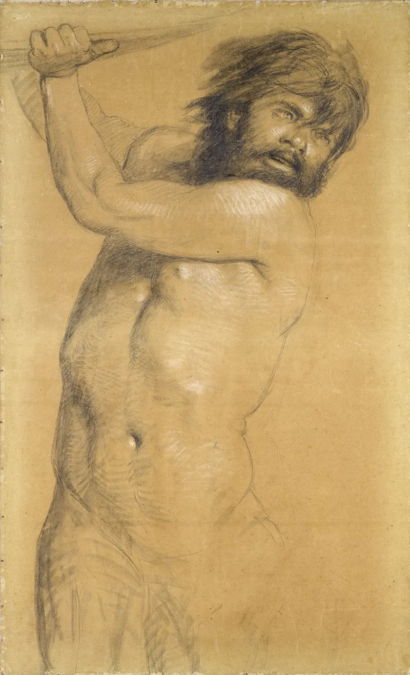 Triton by Arnold Böcklin - Canvas Print