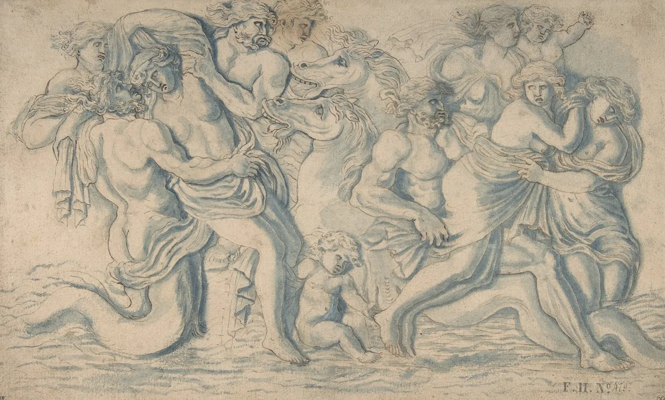 Tritons Carrying Off Nereids