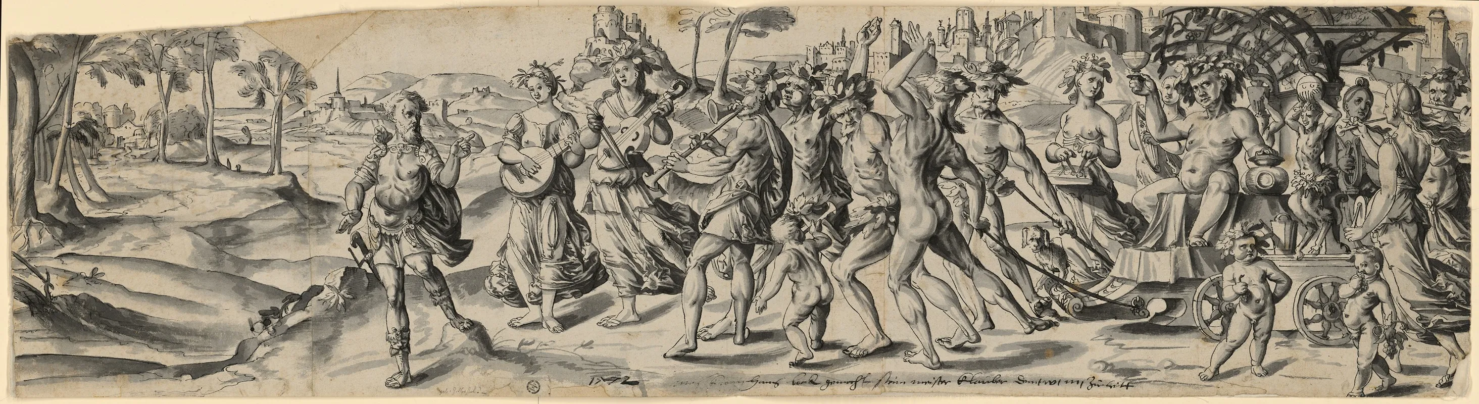Triumphzug Des Bacchus