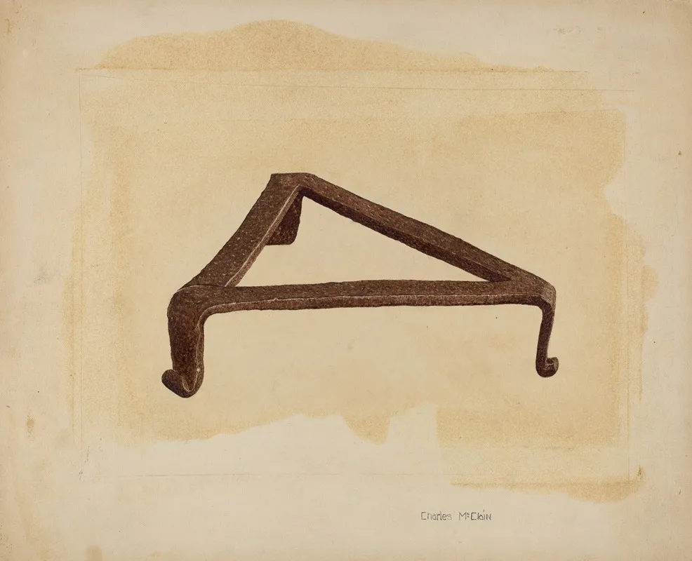 Trivet 22 by Charles McLoin - Canvas Print