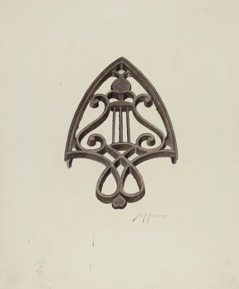 Trivet 80 by Sydney Roberts - Canvas Print