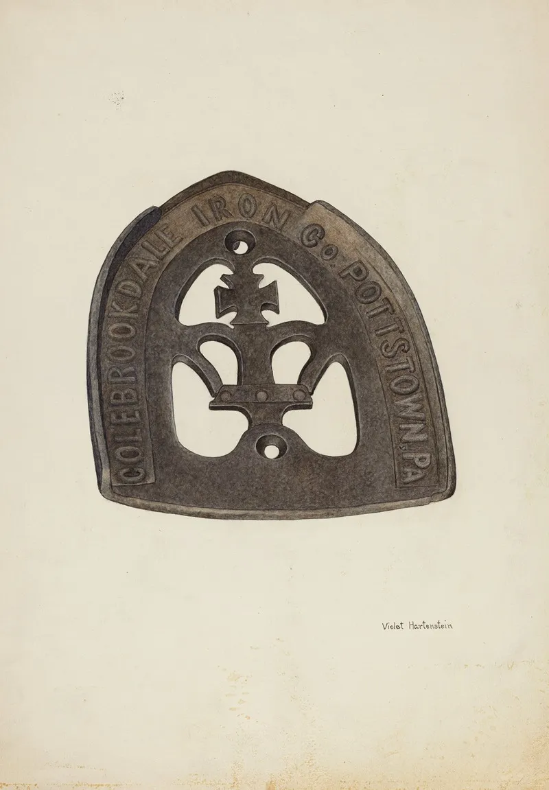 Trivet 86 by Violet Hartenstein - Canvas Print