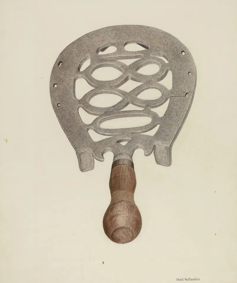 Trivet 89 by Violet Hartenstein - Canvas Print