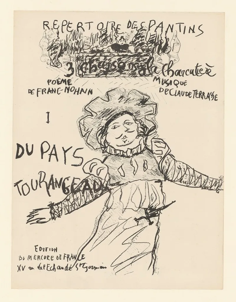 Trois Chansons A La Charcutiere Du Pays Tourangeau