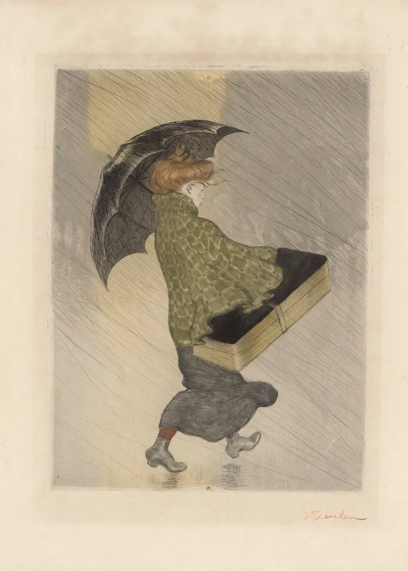 Trottin Sous La Pluie