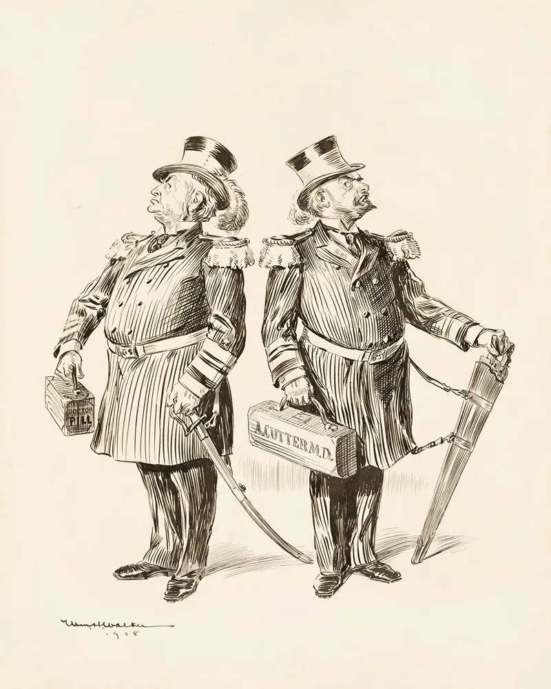Trouble Anticipated The Allopathic And Homepathic Admirals Will Never Agree