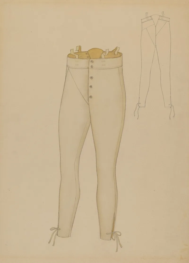 Trousers 4 by Henry De Wolfe - Canvas Print