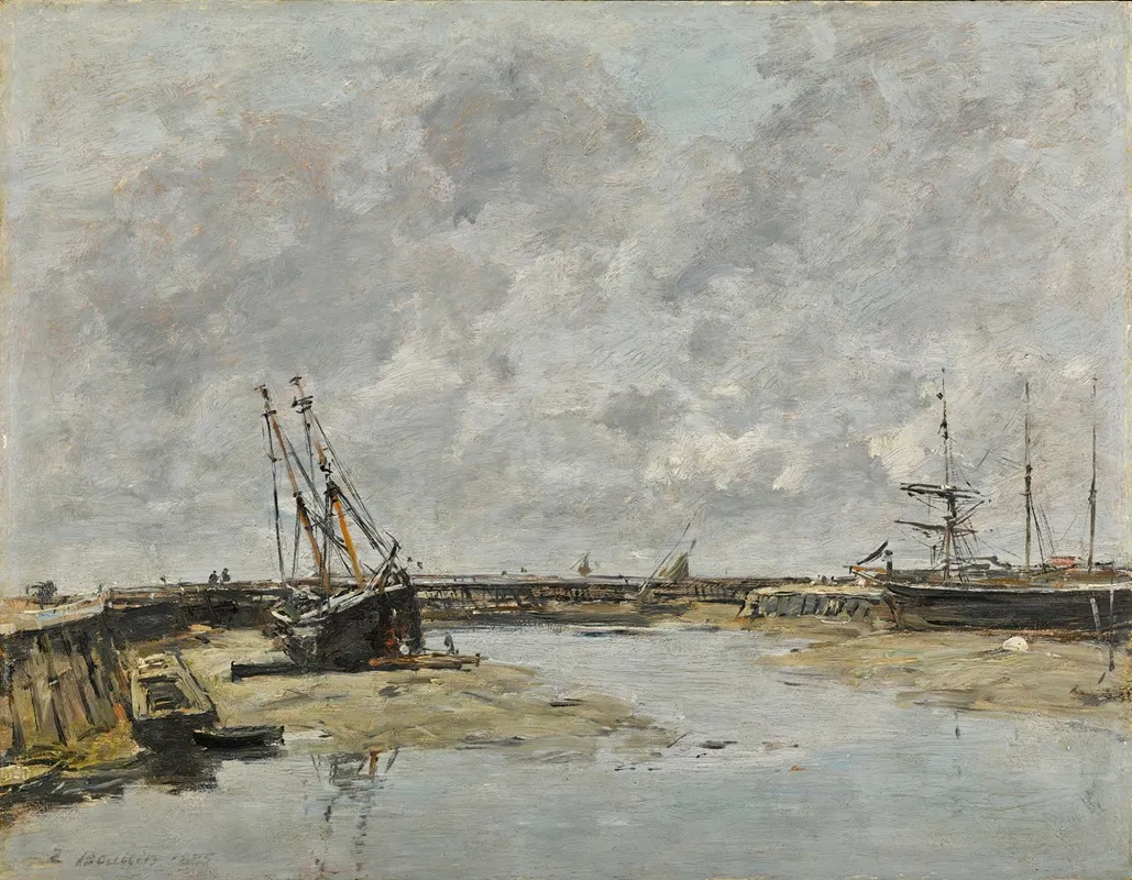 Trouville Les Jetees Maree Basse 2