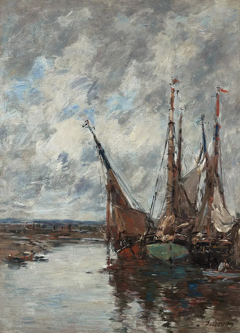 Trouville Voiliers Echoues