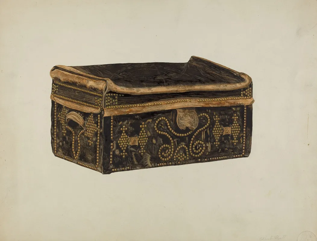 Trunk by Albert Pratt - Canvas Print
