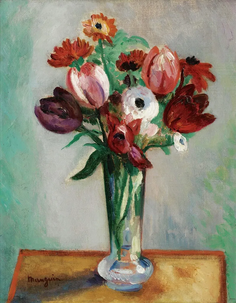 Tulipes Et Renoncules