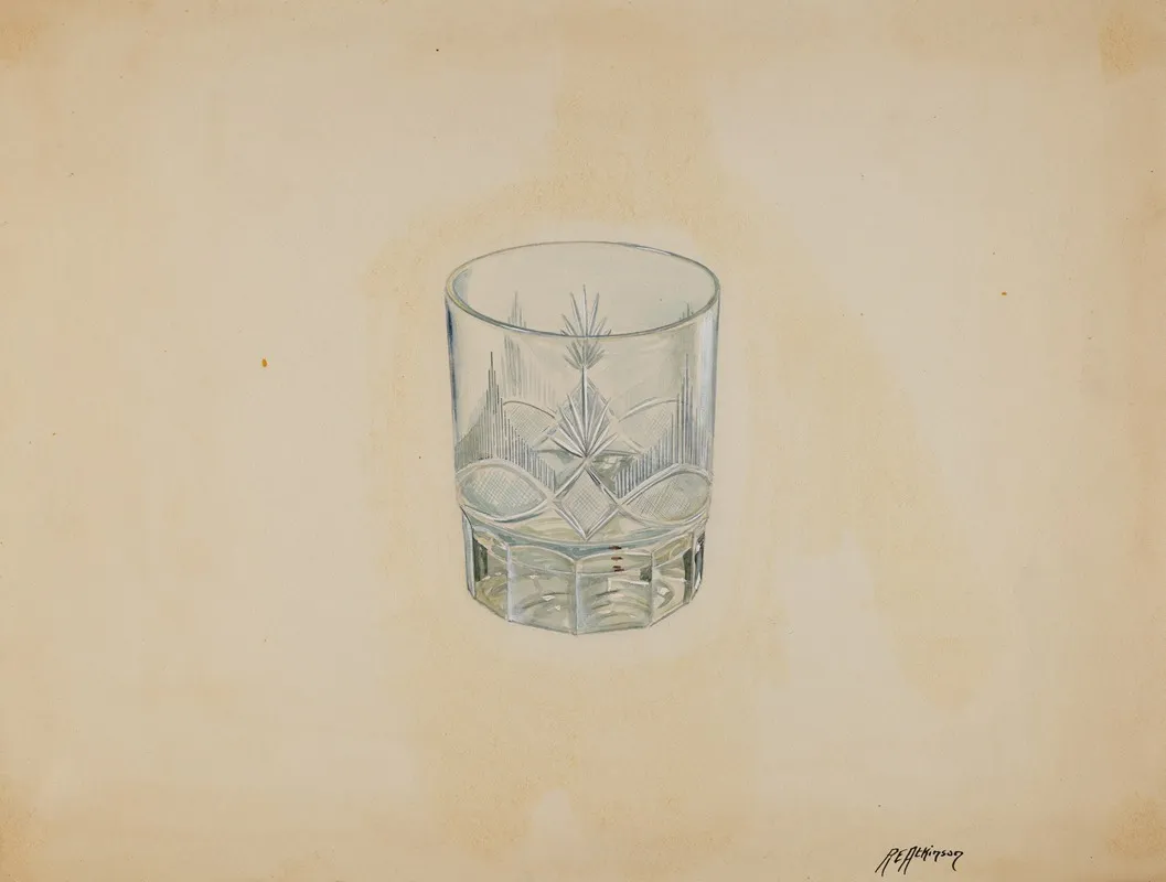 Tumbler 21 by Ralph Atkinson - Canvas Print