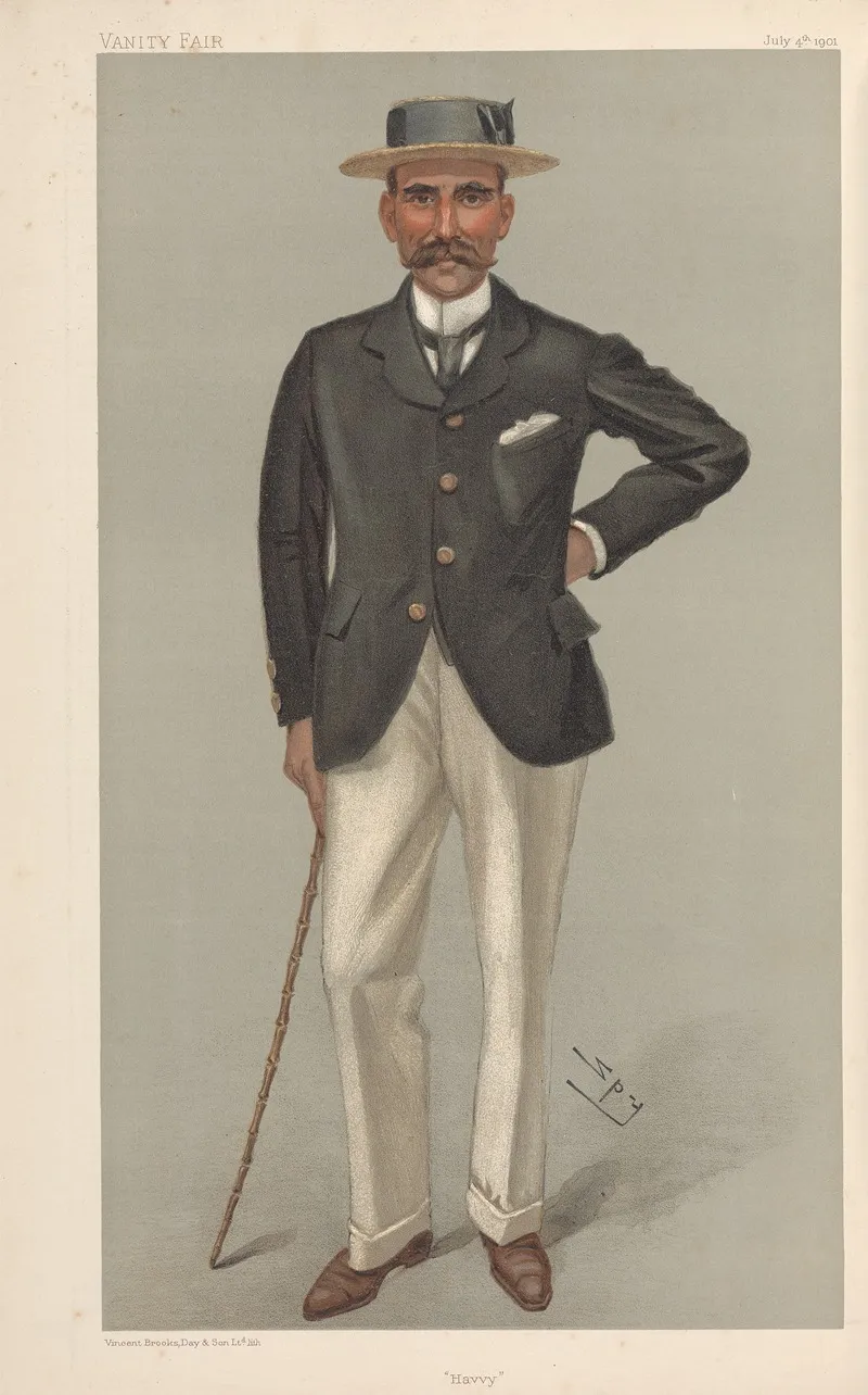 Turf Devotees Havvy Mr Reginald Saumarez De Havilland July 4 1901
