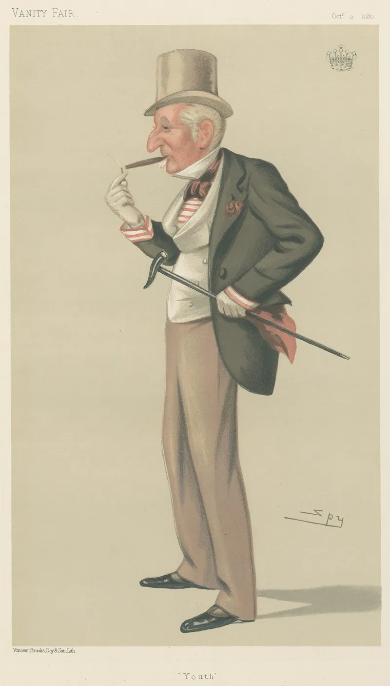 Turf Devotees Youth The Earl Of Winchilsea And Nottingham October 2 1880