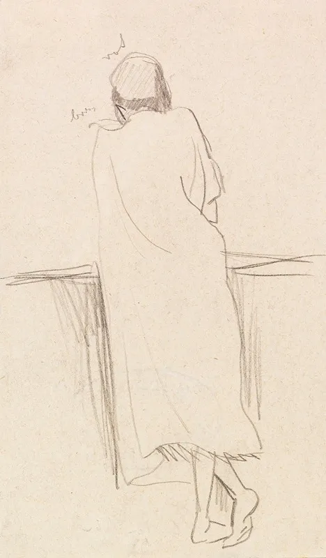 Turke 2 by August Macke - Canvas Print