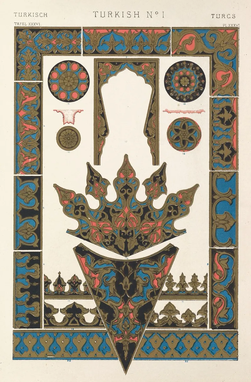 Turkish No 1 by Owen Jones - Canvas Print