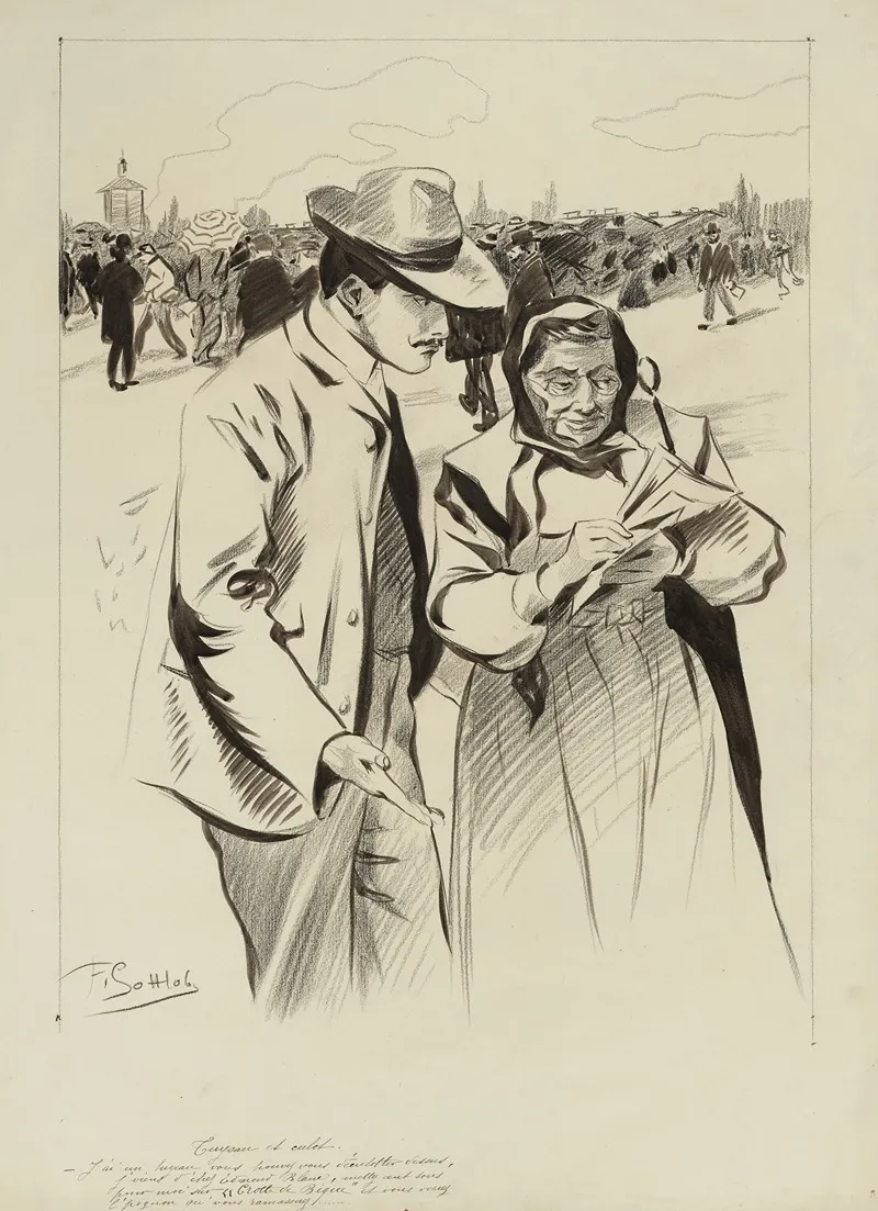 Tuyau Et Culot by Fernand Louis Gottlob - Canvas Print