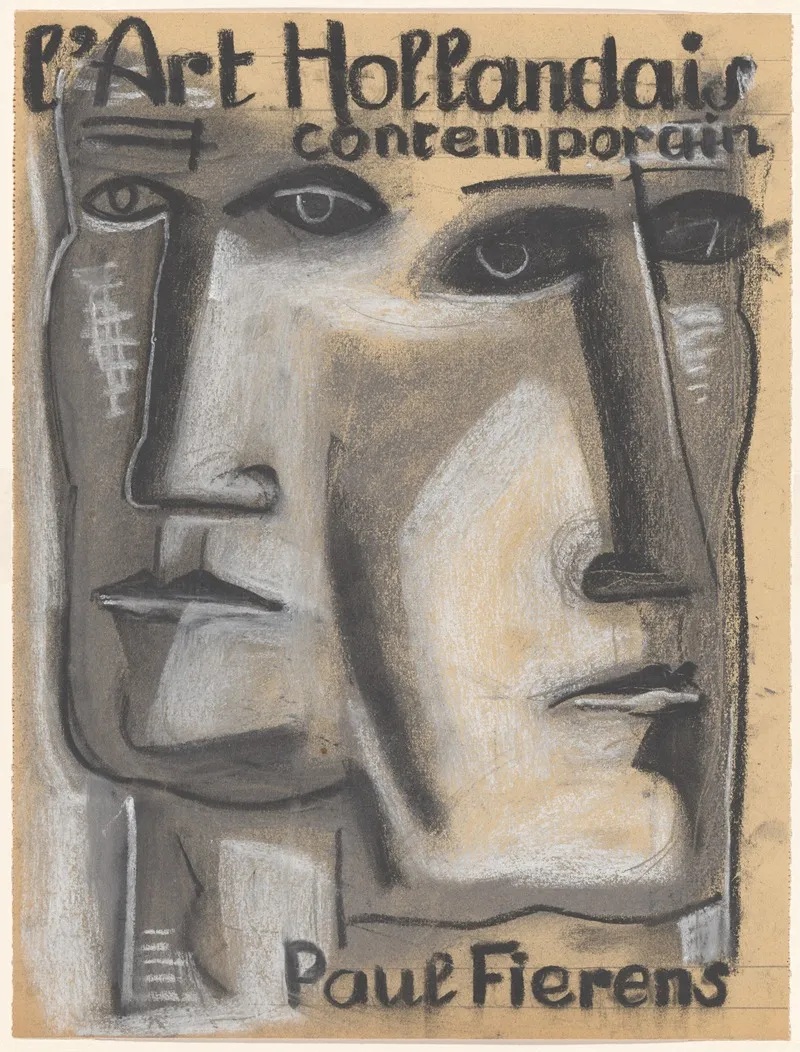 Twee Gezichten Paul Fierens Lart Hollandais Contemporain