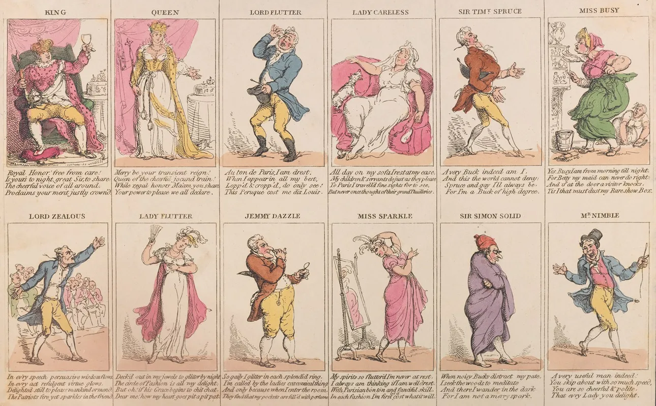 Twelfth Night Characters Sheet 2
