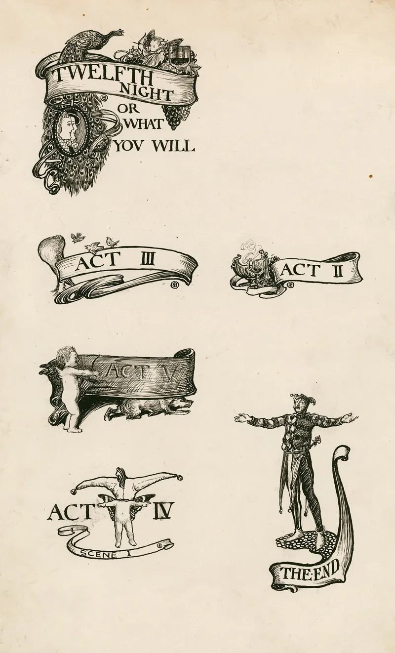 Twelfth Night Headings