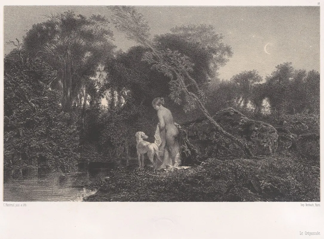 Twilight 11 by Celestin Nanteuil - Canvas Print