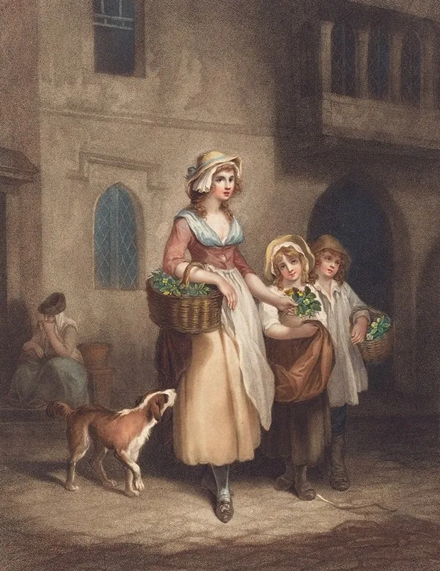 Two Bunches A Penny Primroses