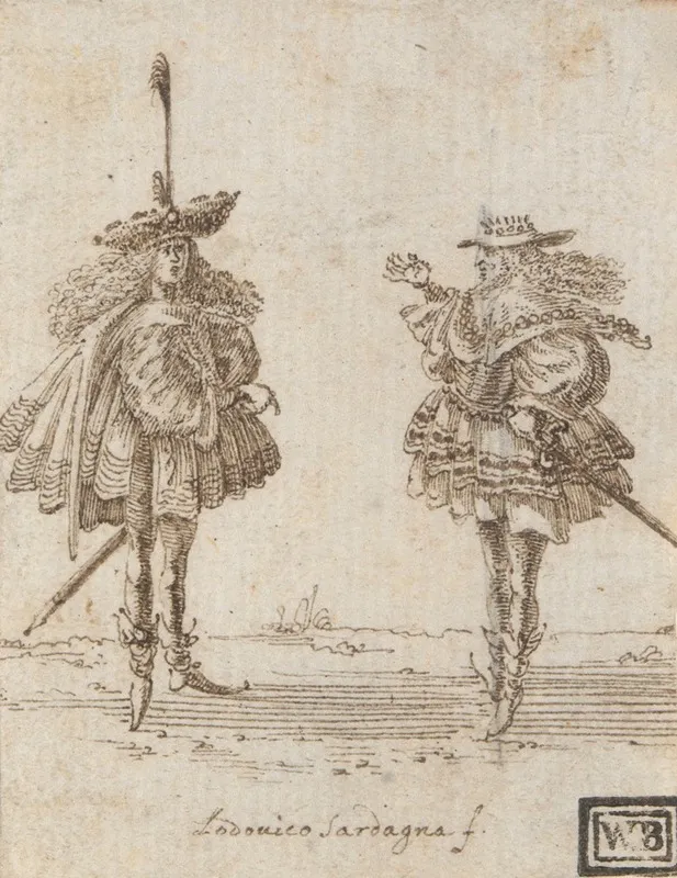 Two Courtiers