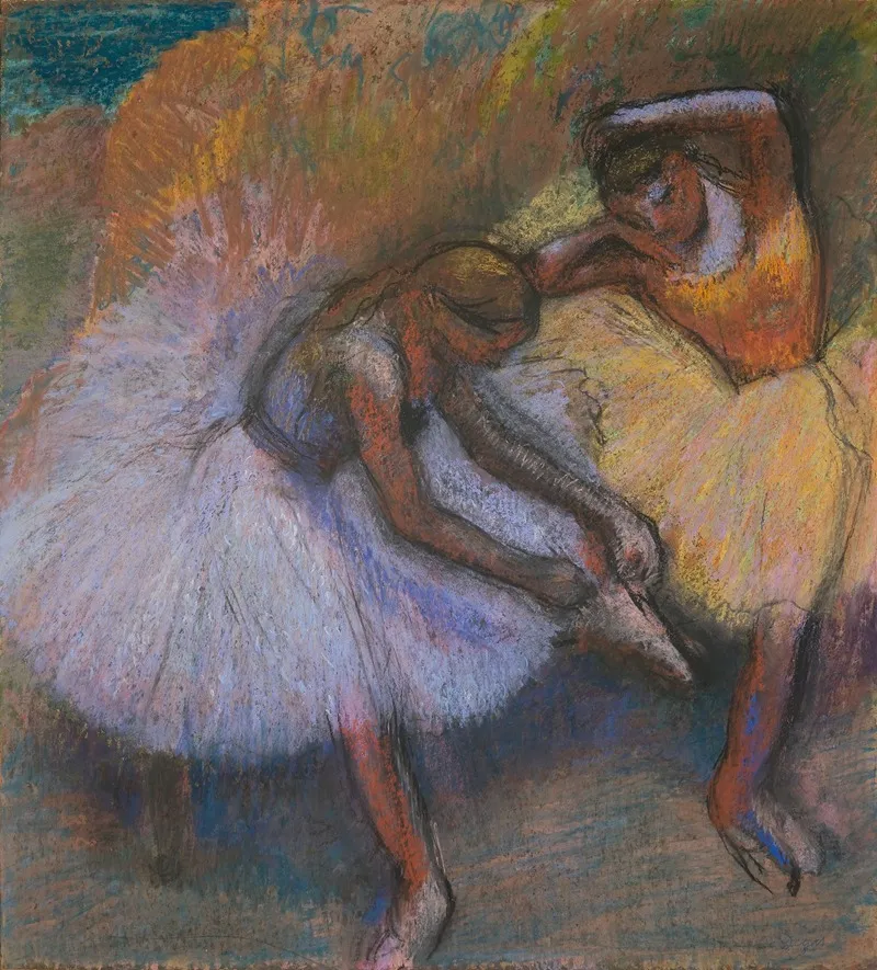 Two Dancers 9
