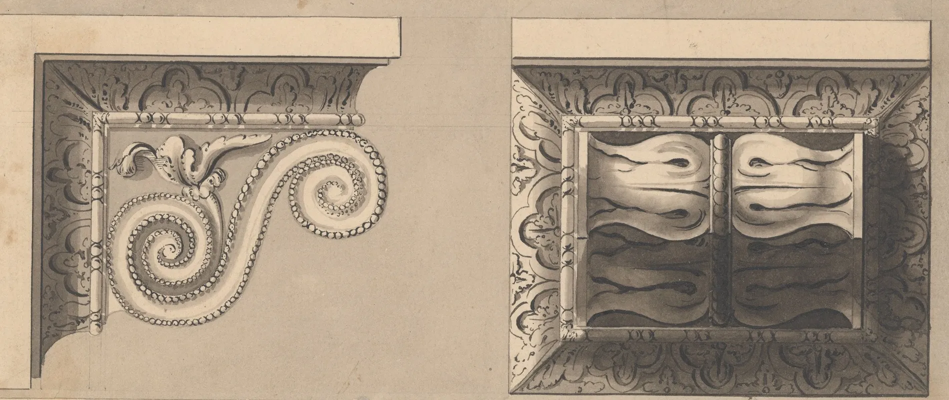 Two Designs For Ornament