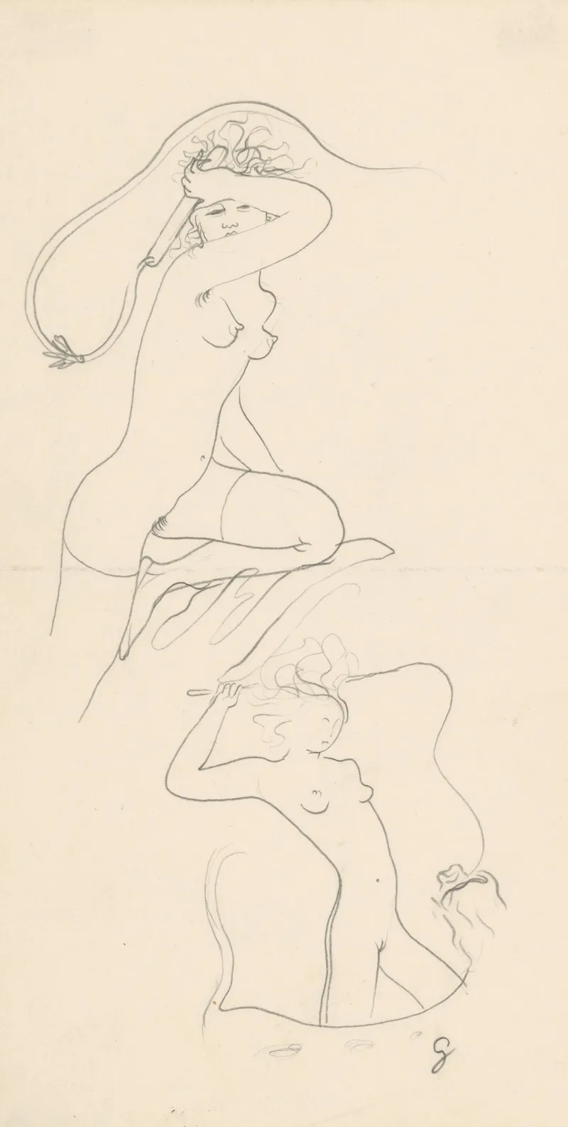 Two Female Nudes 4