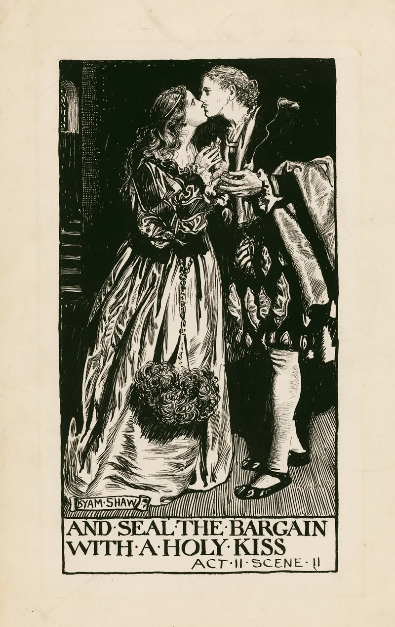 Two Gentlemen Of Verona And Seal The Bargain With A Holy Kiss Act Ii Scene Ii