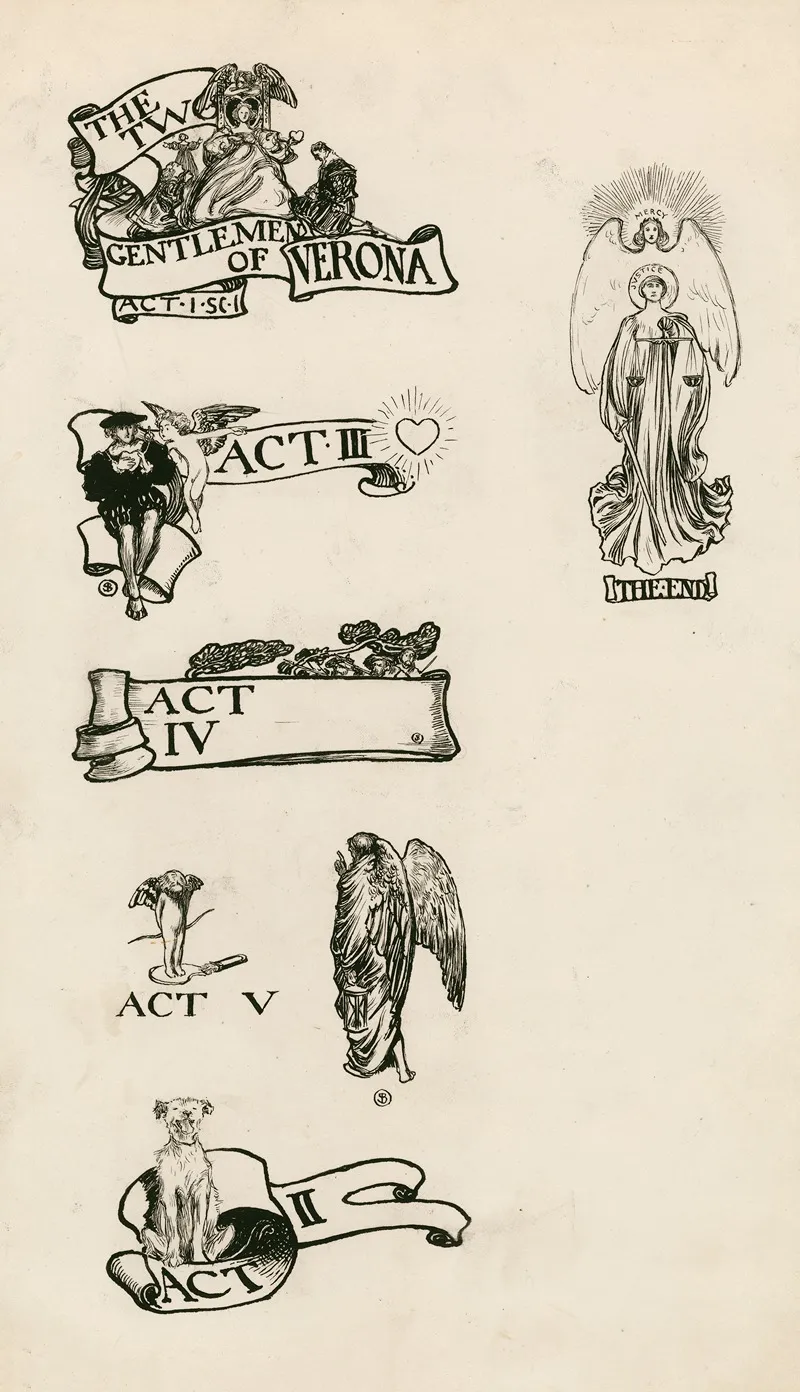 Two Gentlemen Of Verona Headings