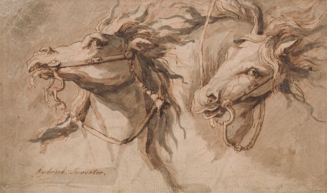 Two Horses Heads