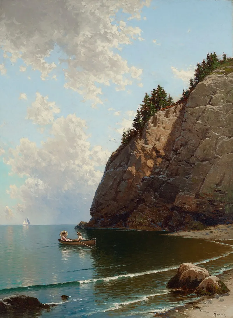Two Ladies In A Rowboat