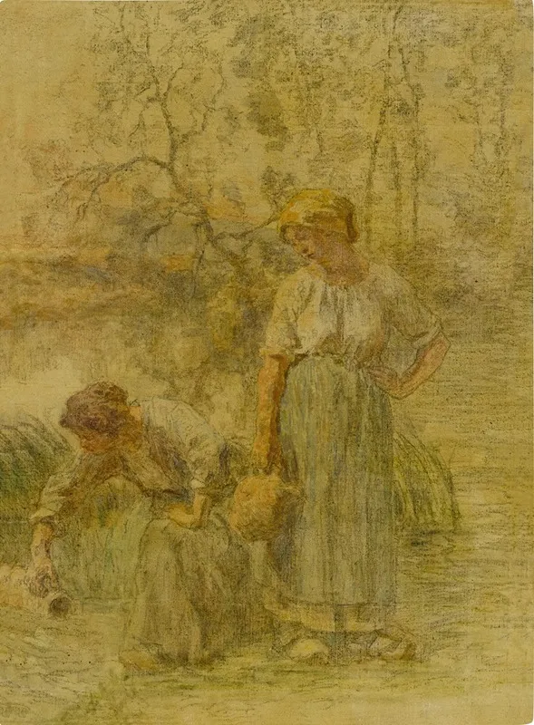 Two Peasant Girls 3