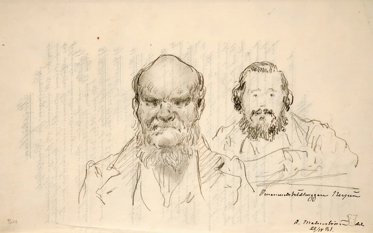 Two Portrait Studies