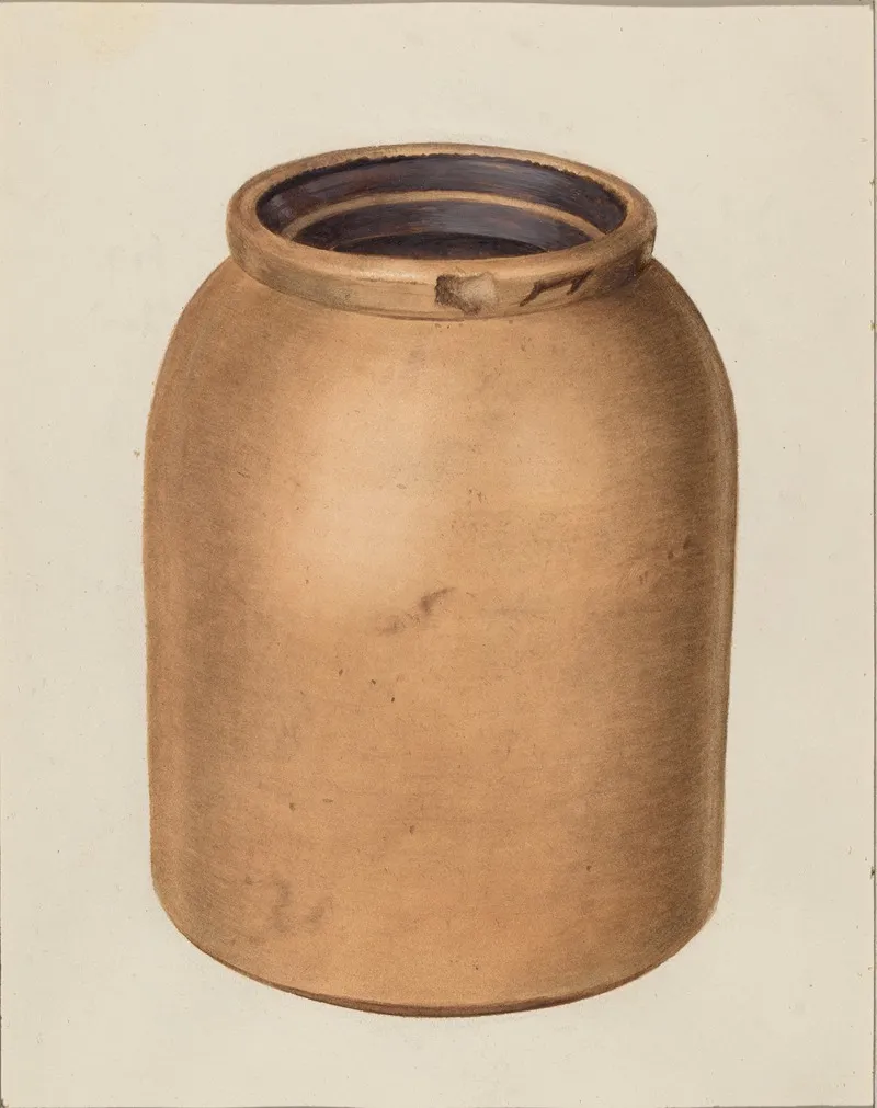 Two Quart Jar by Clyde L. Cheney - Canvas Print